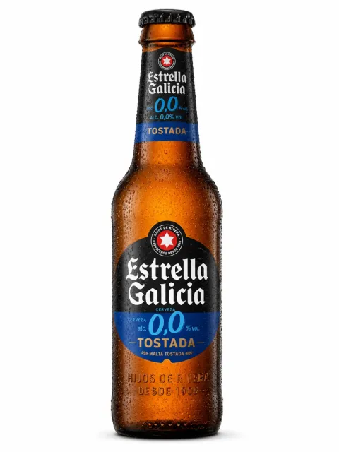 Estrella Galicia tostada 0,0